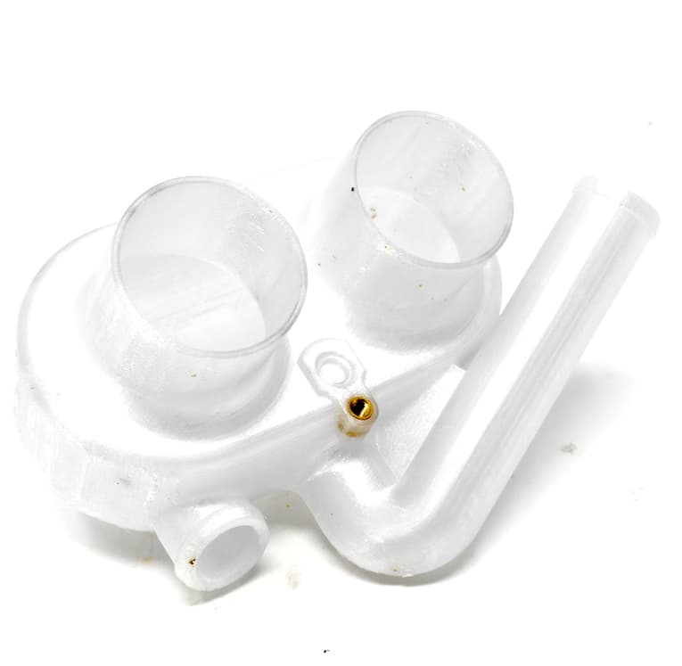 Turbocharged motorcycle intake plenum