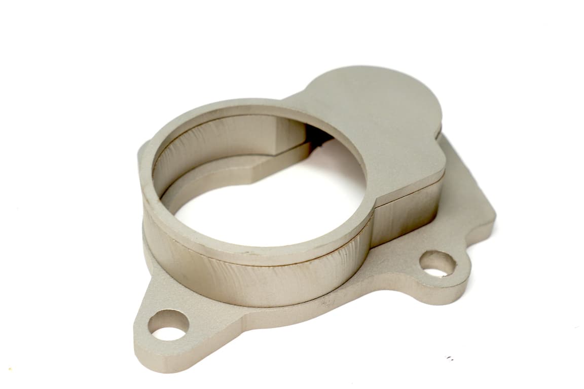  CNC waterjet stainless steel parts to make post turbo exhaust dump